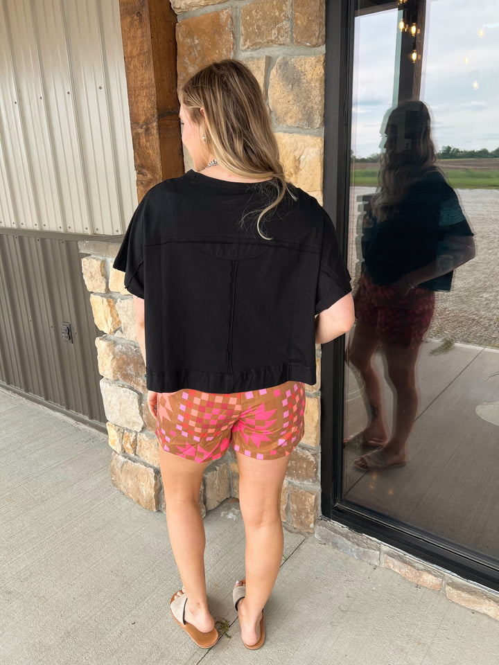 Basic Oversized Tee{3 Colors}