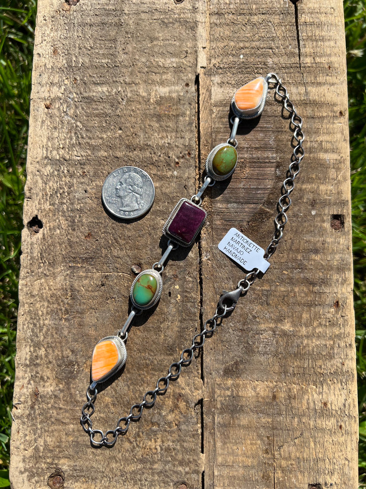Multi Stone Choker