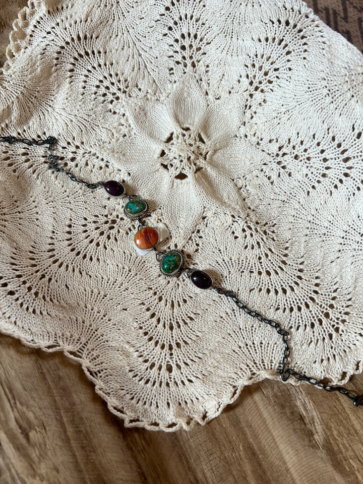 Multi Stone Choker