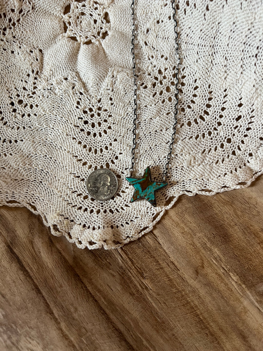 Turquoise Star Necklace