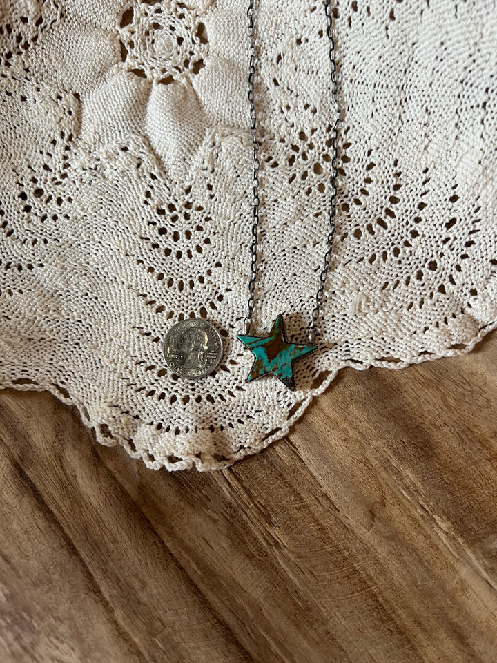 Turquoise Star Necklace