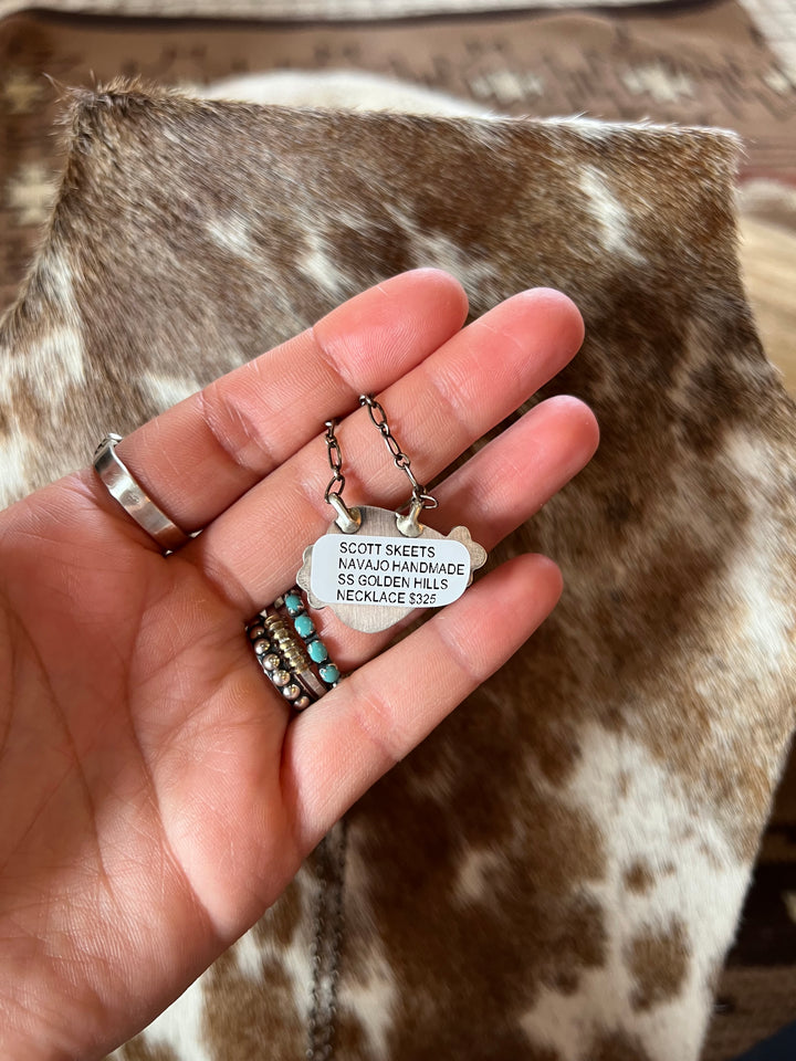 Golden Hills Skeets Necklace
