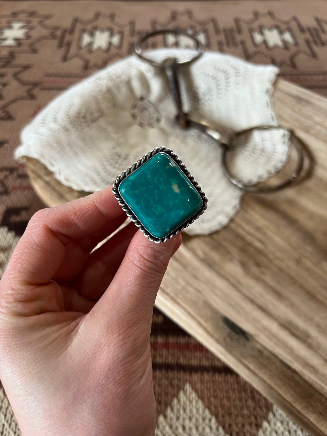Kingman Square Ring