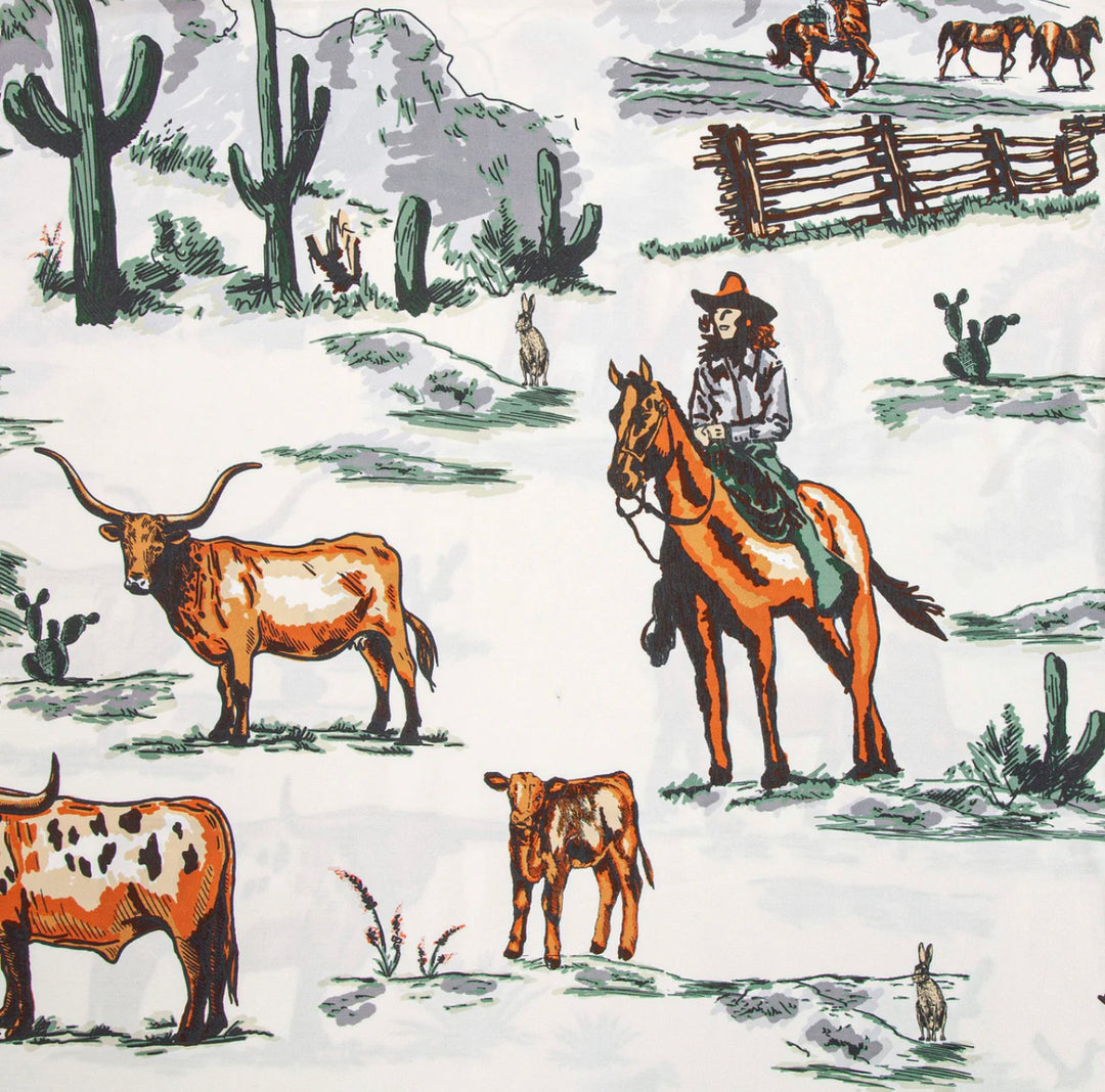 Ranch Life Reversible Color DUVET Set