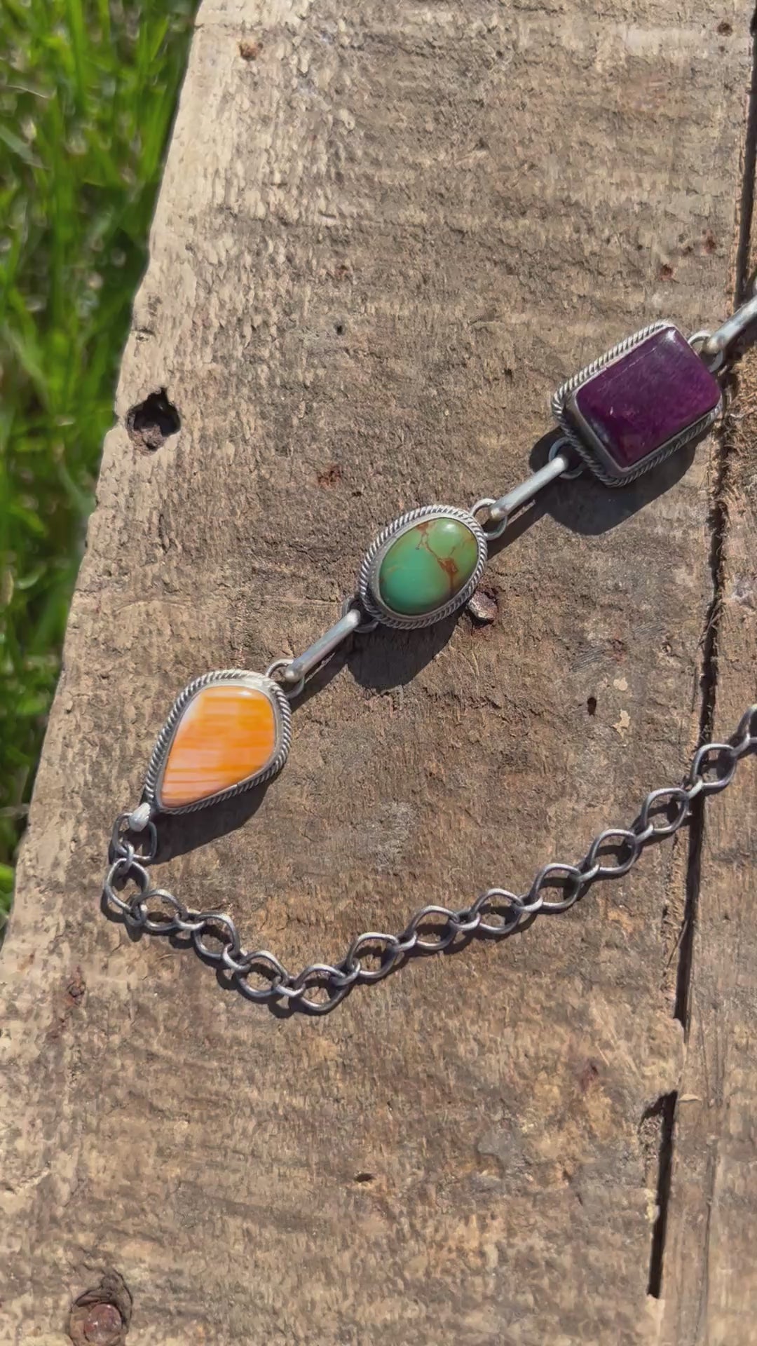 Multi Stone Choker